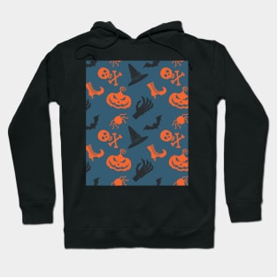 Halloween Witch Pattern Hoodie